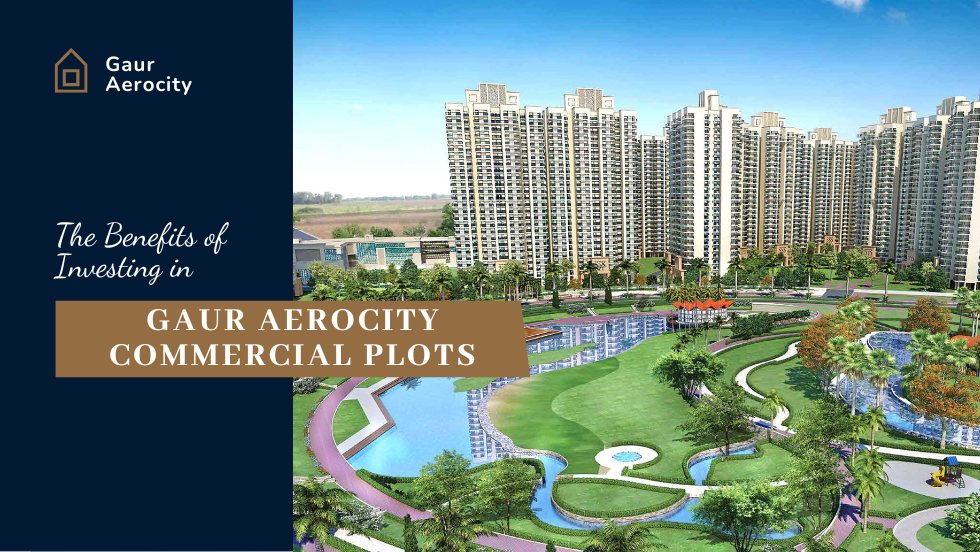 the Benefits of investing in gaur aerocity commercial plots