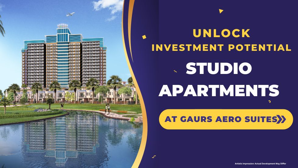 Unlock Investment Potential Studio Apartments at Gaurs Aero Suites